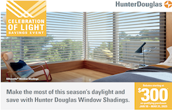 Hunter Douglas Celebration of Savings Event Near Spring Valley, New York (NY)